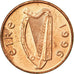 Moneta, REPUBBLICA D’IRLANDA, Penny, 1996, SPL-, Acciaio placcato rame, KM:20a