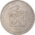 Moneda, Checoslovaquia, 2 Koruny, 1989, BC+, Cobre - níquel, KM:75