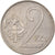 Monnaie, Tchécoslovaquie, 2 Koruny, 1989, TB+, Copper-nickel, KM:75