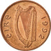Irlande, République, 1 Pence 1992, KM 20a