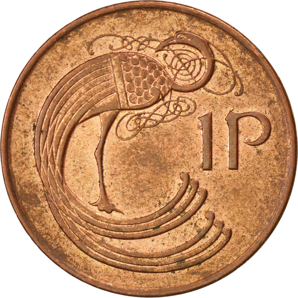 Irlande, République, 1 Pence 1992, KM 20a