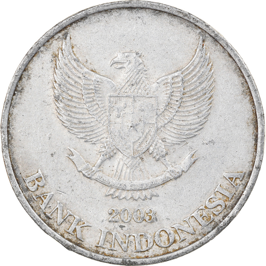 Münze, Indonesien, 200 Rupiah, 2003, Perum Peruri, S, Aluminium, KM:66