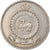 Moneta, Cejlon, Elizabeth II, Rupee, 1965, VF(30-35), Miedź-Nikiel, KM:133