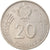 Munten, Hongarije, 20 Forint, 1982, Budapest, FR+, Copper-nickel, KM:630