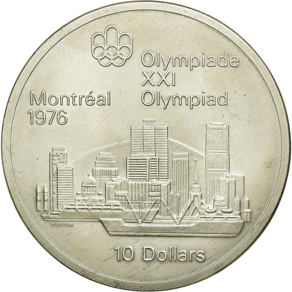 Coin, Canada, Elizabeth II, 10 Dollars, 1973, Ottawa, MS(60-62), Silver, KM:87