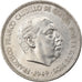 Moneta, Spagna, Caudillo and regent, 5 Pesetas, 1949, BB, Nichel, KM:778
