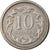 Coin, Poland, 10 Groszy, 2004, Warsaw, VF(30-35), Copper-nickel, KM:279