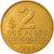 Coin, Uruguay, 2 Pesos Uruguayos, 1994, Santiago, VF(30-35), Aluminum-Bronze
