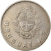 Moneta, Uruguay, Nuevo Peso, 1980, Santiago, MB+, Rame-nichel, KM:74