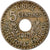 Moeda, Tunísia, Muhammad al-Nasir Bey, 5 Centimes, 1919, Paris, VF(20-25)
