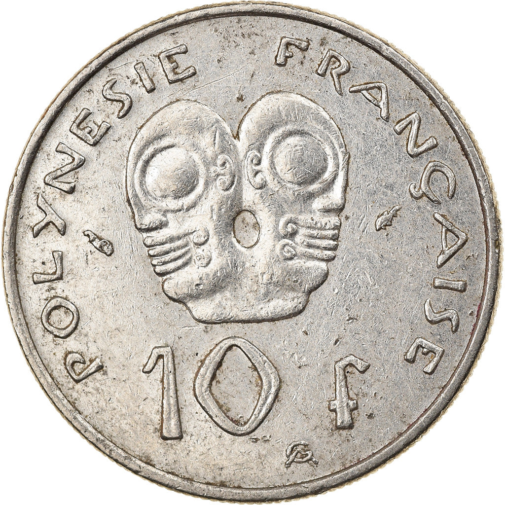 Monnaie, French Polynesia, 10 Francs, 1983, Paris, TB+, Nickel, KM:8