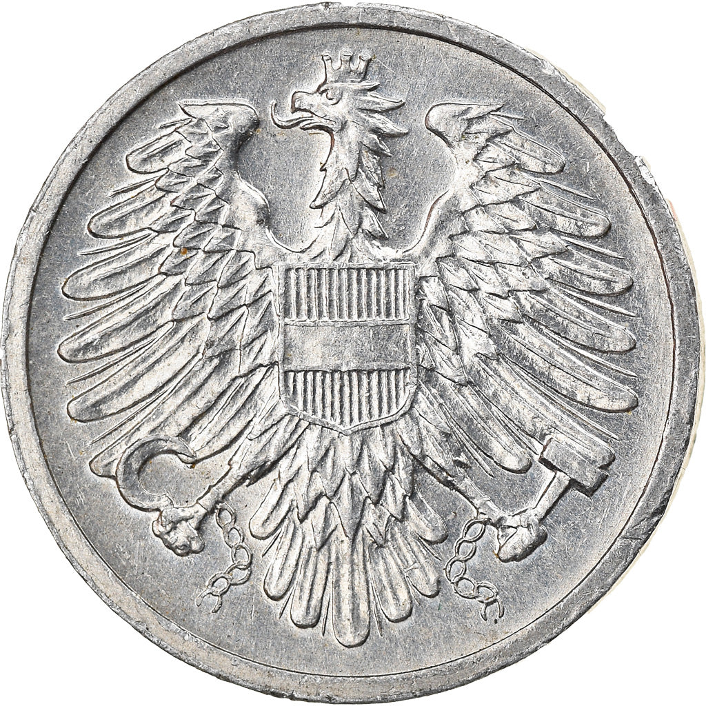 Coin, Austria, 2 Groschen, 1978, EF(40-45), Aluminum, KM:2876