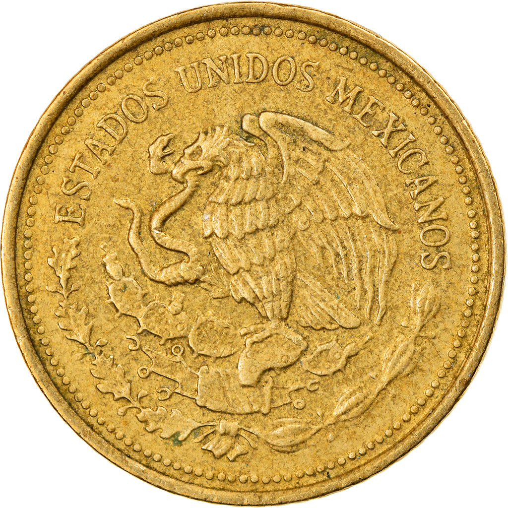 Coin, Mexico, 20 Pesos, 1985, Mexico City, VF(30-35), Brass, KM:508