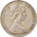 Moneta, Australia, Elizabeth II, 20 Cents, 1975, Melbourne, MB, Rame-nichel