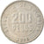 Moneta, Colombia, 200 Pesos, 2006, VF(30-35), Miedź-Nikiel-Cynk, KM:287