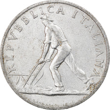 Munten, Italië, 2 Lire, 1950, Rome, FR+, Aluminium, KM:88