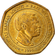 Coin, Tanzania, 50 Shilingi, 1996, VF(30-35), Brass plated steel, KM:33