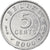 Münze, Belize, 5 Cents, 2000, Franklin Mint, S+, Aluminium, KM:115
