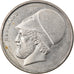 Moneda, Grecia, 20 Drachmes, 1988, BC+, Cobre - níquel, KM:133