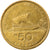 Moneda, Grecia, 50 Drachmes, 2000, BC+, Aluminio - bronce, KM:147