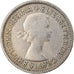 Münze, Großbritannien, Elizabeth II, Florin, Two Shillings, 1953, S