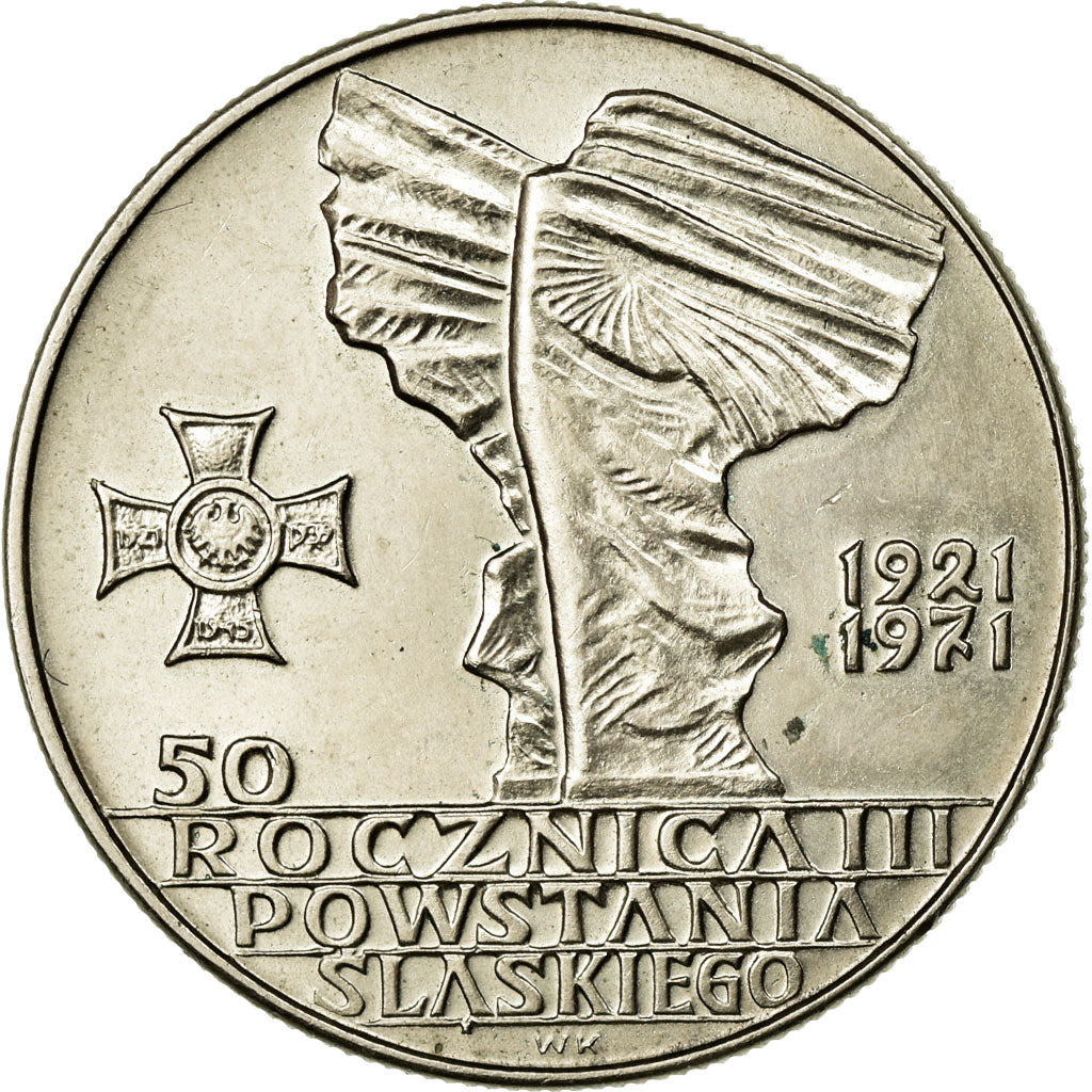 Monnaie, Pologne, 10 Zlotych, 1971, SUP, Copper-nickel, KM:64