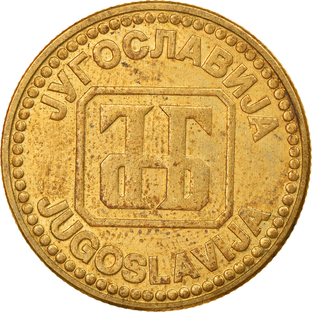 Coin, Yugoslavia, 10 Dinara, 1992, VF(20-25), Copper-Nickel-Zinc, KM:152