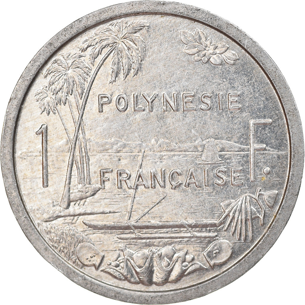 Moeda, Polinésia Francesa, Franc, 1986, Paris, EF(40-45), Alumínio, KM:11