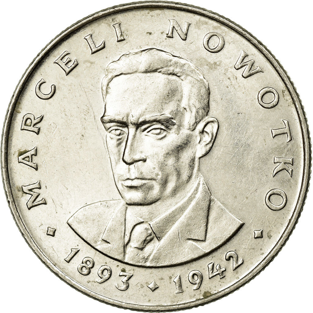 Coin, Poland, 20 Zlotych, 1976, AU(55-58), Copper-nickel, KM:69