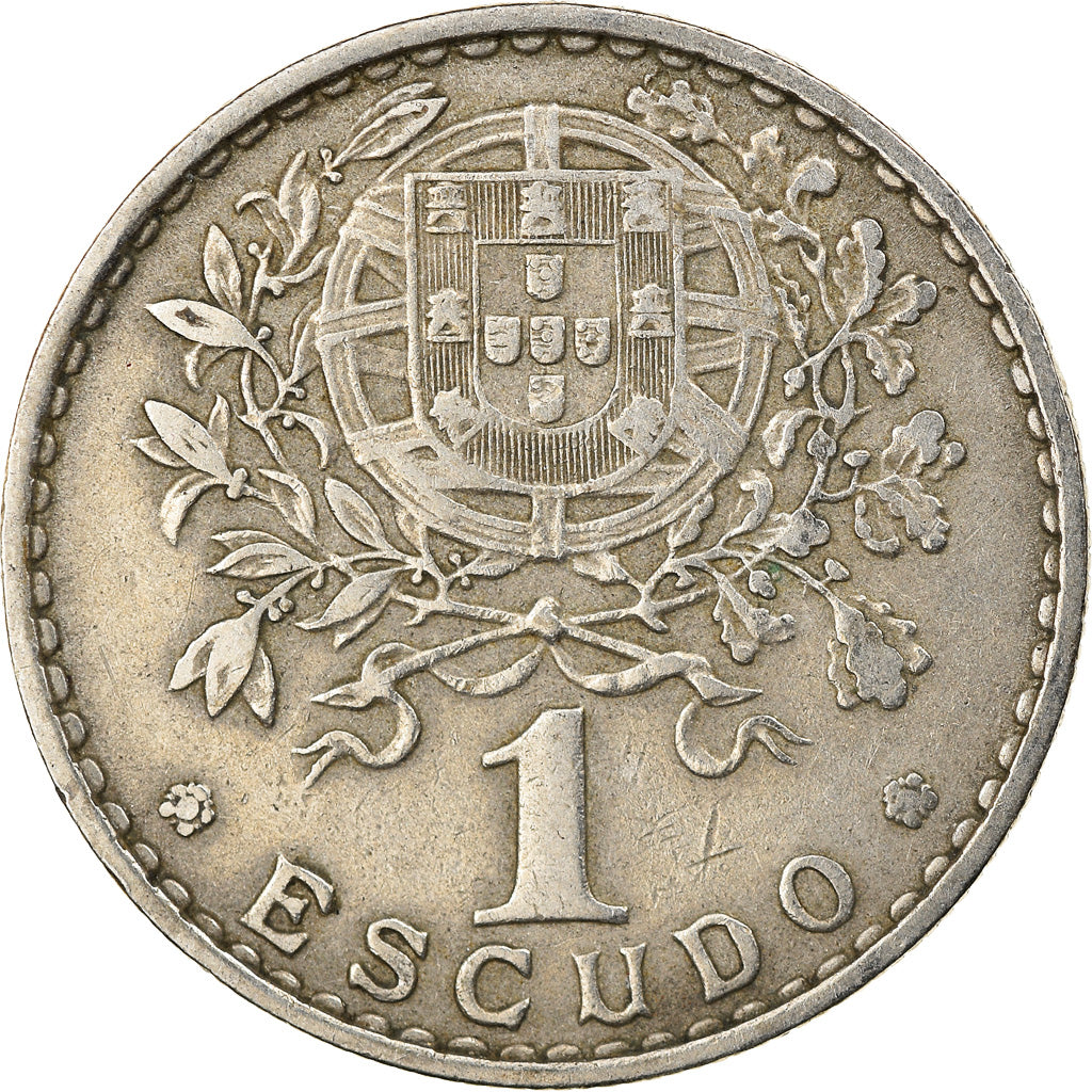 Coin, Portugal, Escudo, 1961, VF(30-35), Copper-nickel, KM:578