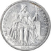 Coin, New Caledonia, Franc, 2008, Paris, EF(40-45), Aluminum, KM:10
