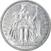 Coin, New Caledonia, 2 Francs, 2008, Paris, EF(40-45), Aluminum, KM:14
