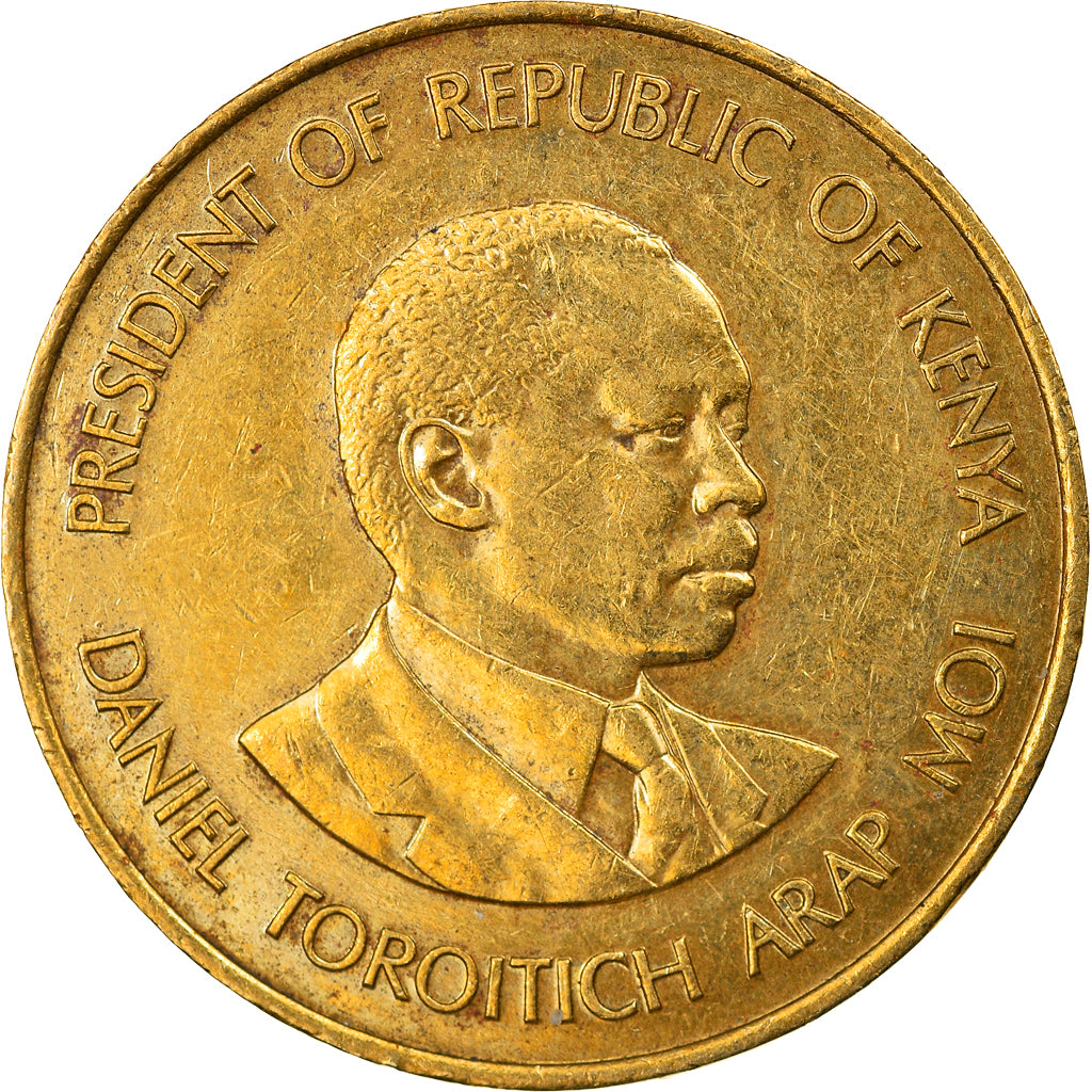 Moneta, Kenya, 5 Cents, 1986, British Royal Mint, BB, Nichel-ottone, KM:17