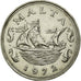 Moneta, Malta, 10 Cents, 1972, AU(50-53), Miedź-Nikiel, KM:11
