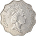 Moneda, Hong Kong, Elizabeth II, 2 Dollars, 1986, BC+, Cobre - níquel, KM:60