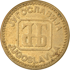 Coin, Yugoslavia, 10 Dinara, 1992, VF(30-35), Copper-Nickel-Zinc, KM:152