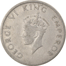 Münze, INDIA-BRITISH, George VI, 1/2 Rupee, 1946, S, Nickel, KM:553