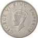 Münze, INDIA-BRITISH, George VI, 1/2 Rupee, 1946, S, Nickel, KM:553