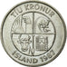 Coin, Iceland, 10 Kronur, 1987, AU(55-58), Copper-nickel, KM:29.1