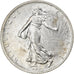 Coin, France, Semeuse, 2 Francs, 1917, Paris, AU(55-58), Silver, KM:845.1