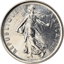 Coin, France, Semeuse, 5 Francs, 1983, Paris, MS(60-62), Nickel Clad