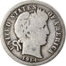 Monnaie, États-Unis, Barber Dime, Dime, 1914, U.S. Mint, Philadelphie, TB+