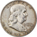 Coin, United States, Franklin Half Dollar, Half Dollar, 1958, U.S. Mint, Denver