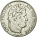 Moneda, Francia, Louis-Philippe, 5 Francs, 1833, Nantes, BC+, Plata, KM:749.12