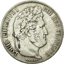 Münze, Frankreich, Louis-Philippe, 5 Francs, 1839, Rouen, S, Silber, KM:749.2