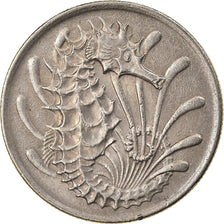 Coin, Singapore, 10 Cents, 1970, Singapore Mint, VF(30-35), Copper-nickel, KM:3