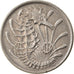 Coin, Singapore, 10 Cents, 1970, Singapore Mint, VF(30-35), Copper-nickel, KM:3