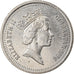 Moeda, Gibraltar, Elizabeth II, 10 Pence, 1994, EF(40-45), Cobre-níquel