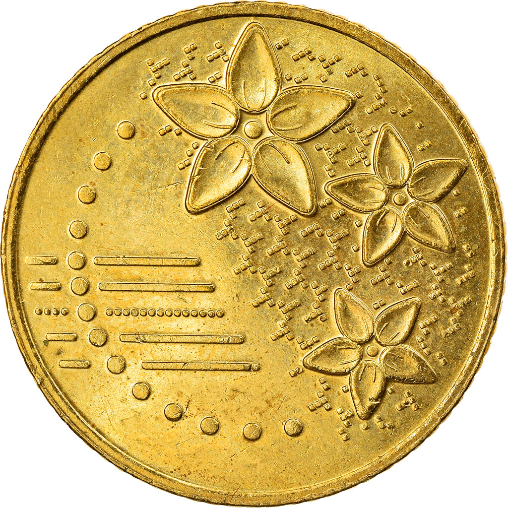 Moeda, Malásia, 20 Sen, 2017, EF(40-45), Níquel-Latão