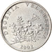 Moneta, Chorwacja, 50 Lipa, 2002, EF(40-45), Nickel platerowany stalą, KM:19